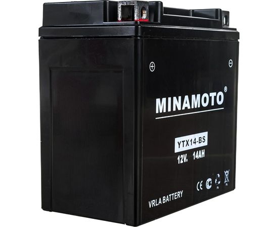 Мотоаккумулятор MINAMOTO YTX14-BS 7502 – изображение 2