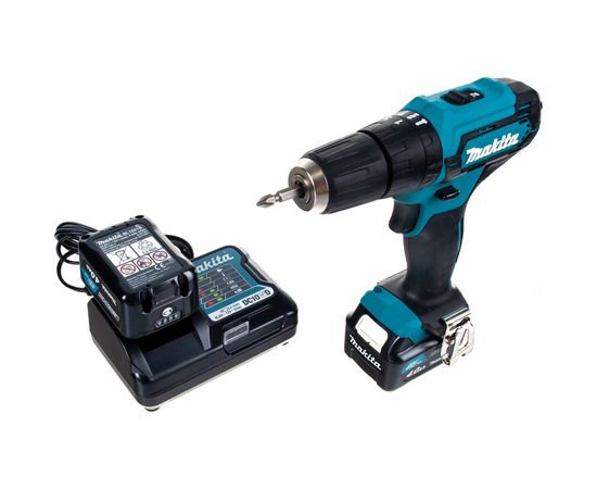 Аккумуляторная дрель-шуруповерт Makita HP333DWME – изображение 4