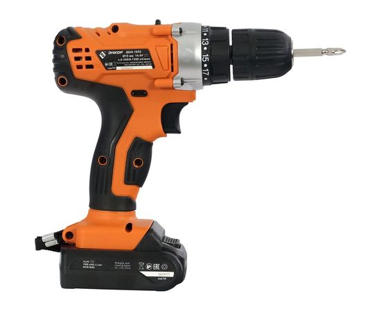 Аккумуляторная дрель-шуруповерт Энкор ДША-16Л2 50034 – изображение 7