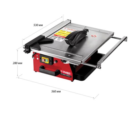 Электроплиткорез МАСТЕР ЗУБР ЭП-200-1000Н – изображение 6