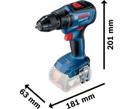 Аккумуляторная дрель-шуруповерт Bosch GSR 18V-50 06019H5006 – изображение 2