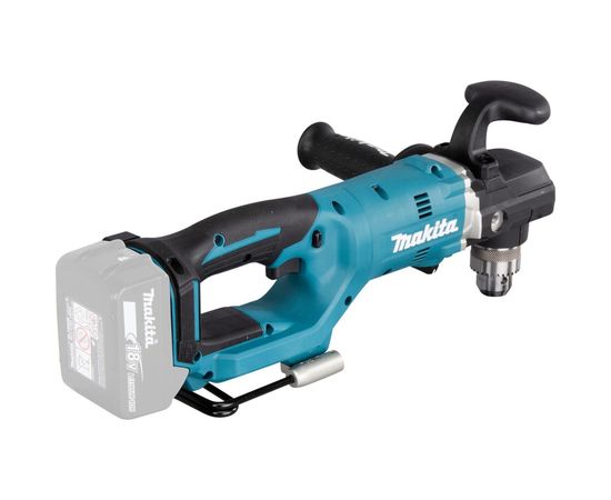 Аккумуляторная угловая дрель Makita DDA450ZK – изображение 3