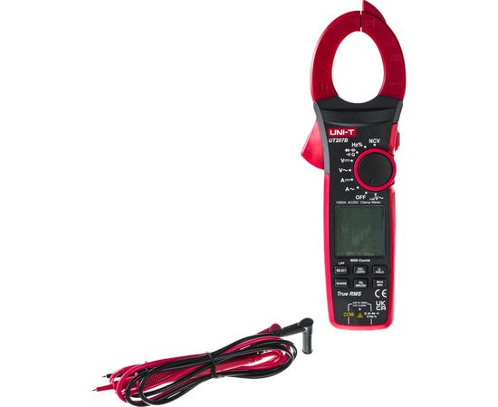 Токоизмерительные цифровые клещи UNI-T UT207B TrueRMS, AC/DC, 1000A, 00-0004256 – изображение 7