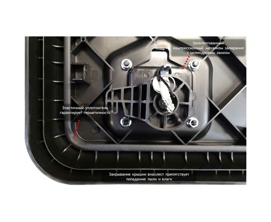 Ящик инструментальный DAKEN Arka 858 81206 – изображение 4