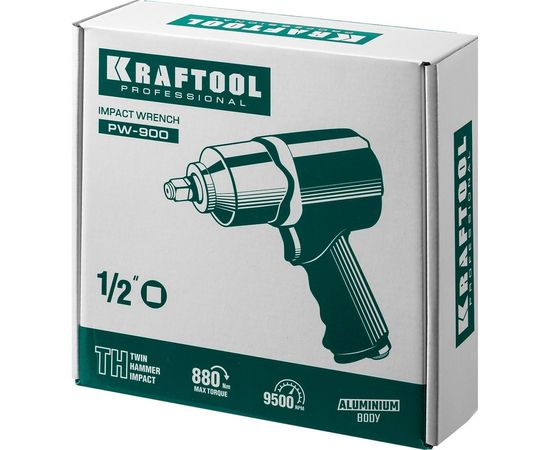 Ударный пневматический гайковерт KRAFTOOL PW-900, 1/2"" 64210 – изображение 2