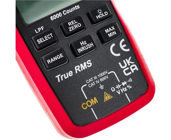 Токоизмерительные цифровые клещи UNI-T UT207B TrueRMS, AC/DC, 1000A, 00-0004256 – изображение 6