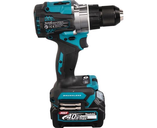 Аккумуляторная дрель-шуруповерт Makita XGT BL 40В DF001GD201 – изображение 2