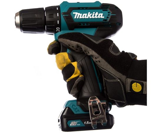 Аккумуляторная дрель-шуруповерт Makita CXT + набор бит D-31083 DF333DYX14 – изображение 4