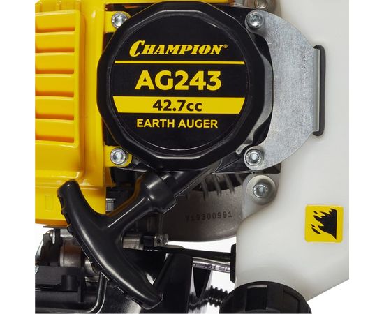 Мотобур CHAMPION AG243, шнек 150х550мм – изображение 2