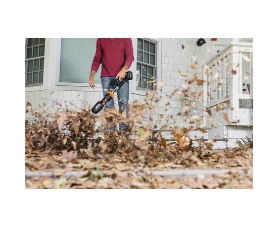 Аккумуляторная бесщеточная воздуходувка WORX 20 В, 4 А*ч WG543E – изображение 2