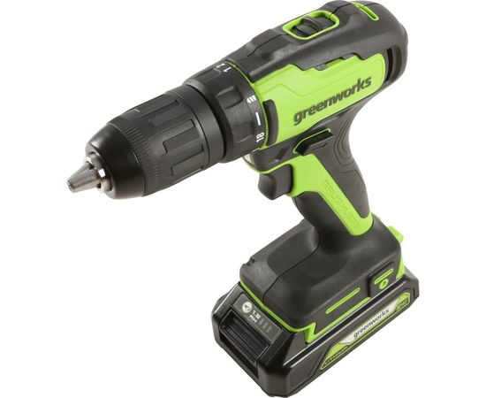 Аккумуляторная дрель-шуруповерт GreenWorks GD24DD35K2 3704007UA – изображение 3