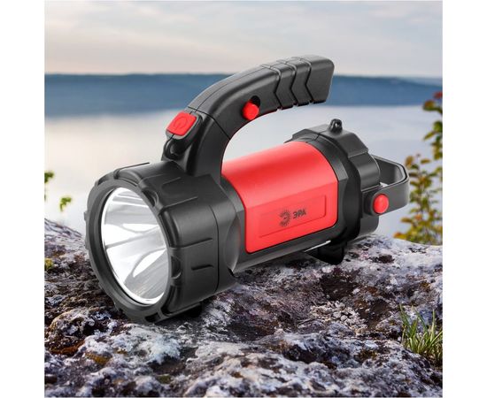 Светодиодный фонарь ЭРА PA-607 АЛЬФА, аккумуляторный прожектор, 8 Вт, литий, поворотная ручка Б0052745 – изображение 5