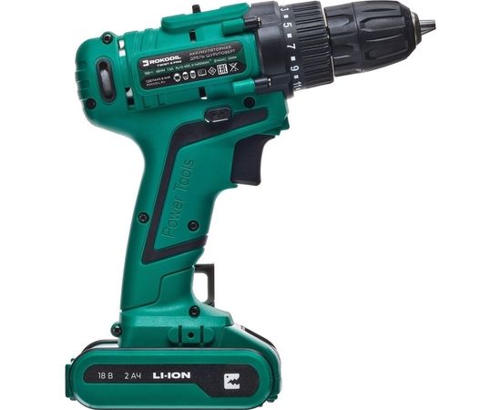 Аккумуляторная дрель-шуруповерт Rokodil Twist 2 Pro 18В/48Нм/2Ач 1045101 – изображение 3