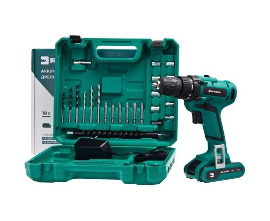 Аккумуляторная дрель-шуруповерт Rokodil Twist 2 Pro 18В/48Нм/2Ач 1045101 – изображение 34