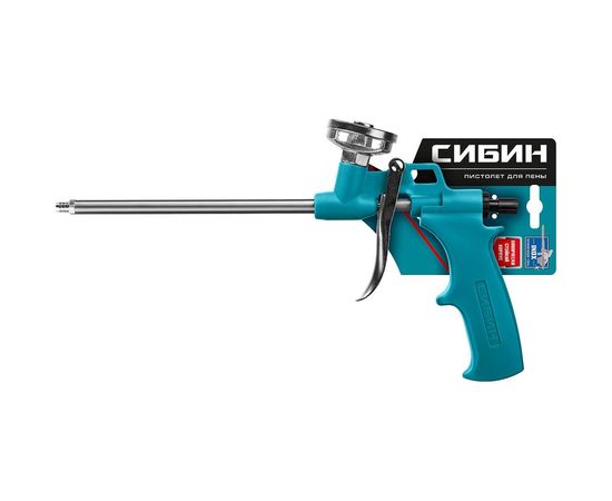 Металлический пистолет для монтажной пены СИБИН 06867 – изображение 3