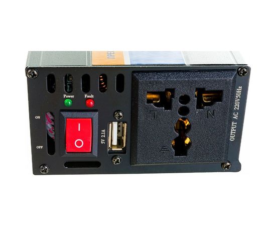 Автомобильный инвертор KRAFT, 12/220V, 400W KT 835669 – изображение 3