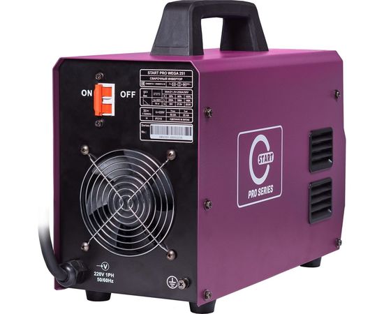 Сварочный инвертор START PRO Wega 251 modelSTICK 1W251 – изображение 4