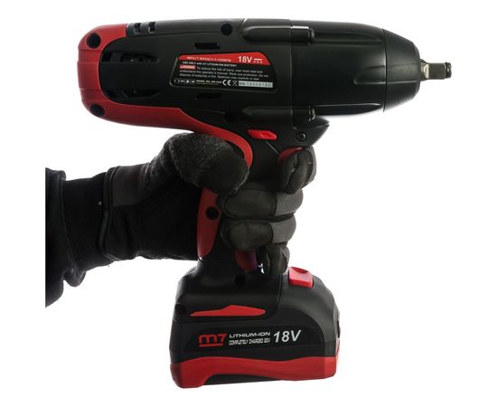 Аккумуляторный ударный гайковерт MIGHTY SEVEN 1/2"", 1220 Нм, 18В DW-18502 – изображение 3