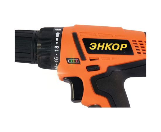 Аккумуляторная дрель-шуруповерт Энкор ДША-2 14,4ЭР/10Л 50025 – изображение 2
