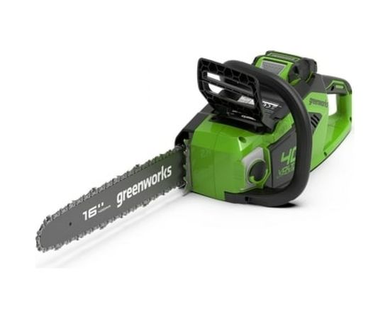 Аккумуляторная бесщеточная цепная пила Greenworks GD40CS18 40V с АКБ 2 А*ч и ЗУ 2005807UA – изображение 3