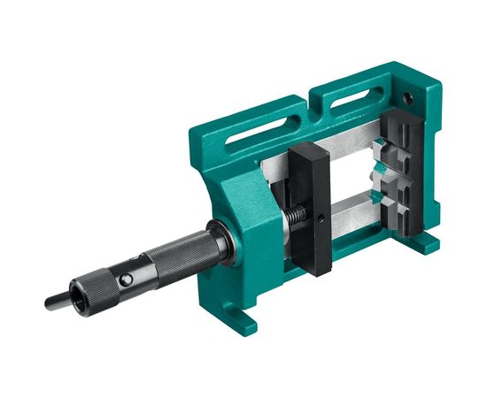 Станочные трехсторонние сверлильные тиски KRAFTOOL 100 мм 32716-100 – изображение 7