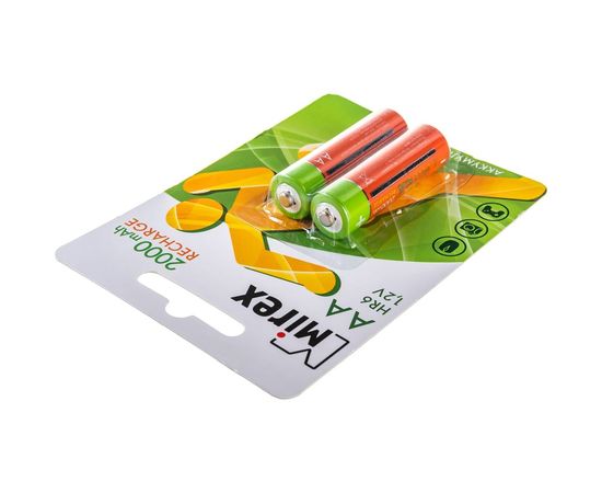Аккумулятор Mirex, Ni-MH HR6 / AA 2000mAh 1,2V 2 шт ecopack 23702-HR6-20-E2 – изображение 5