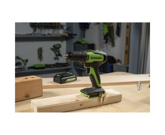 Аккумуляторная дрель-шуруповерт GreenWorks GD24DD35 3704007 – изображение 3