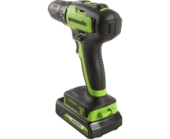 Аккумуляторная дрель-шуруповерт GreenWorks GD24DD35K2 3704007UA – изображение 2