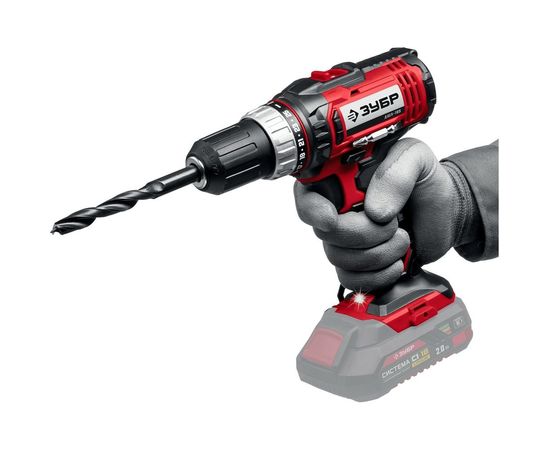 Дрель-шуруповерт ЗУБР ДШЛ-185 – изображение 7