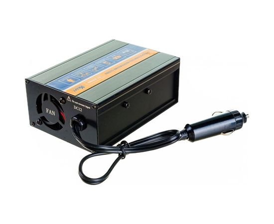 Автомобильный инвертор KRAFT, 12/220V, 400W KT 835669 – изображение 2