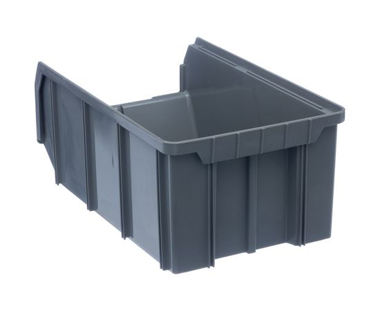 Пластиковый ящик СТЕЛЛА-ТЕХНИК комплект 3 штуки V-3-К3-серый – изображение 5