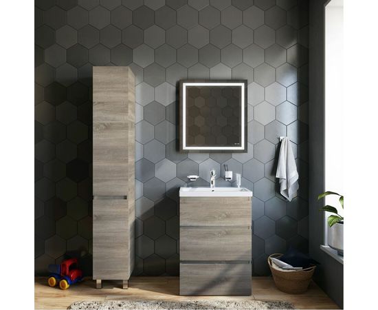 Напольная база под раковину AM.PM Gem S 75 см 3 ящика светлый дуб M91FSX0752OF – изображение 3