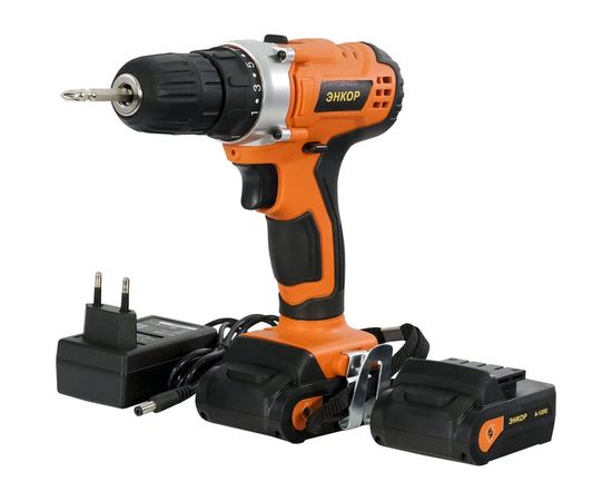 Аккумуляторная дрель-шуруповерт Энкор ДША-12Л2 50033 – изображение 8