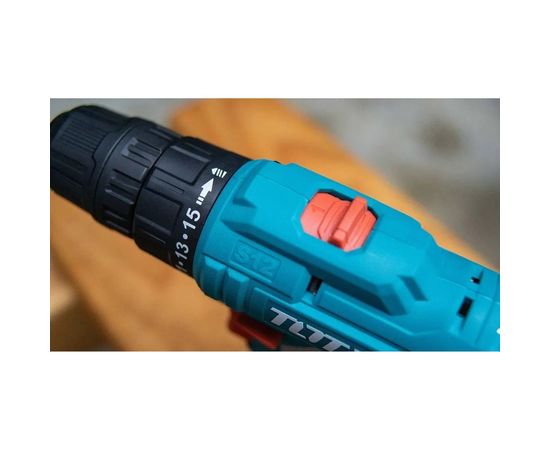 Аккумуляторная ударная дрель-шуруповерт TOTAL Li-ion TIDLI1232 – изображение 6
