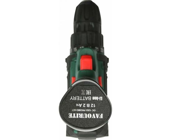 Аккумуляторная дрель-шуруповерт FAVOURITE + набор оснастки DC 1202 PROMO SET – изображение 10