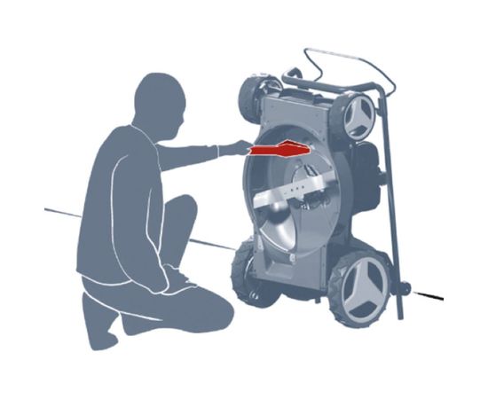 Аккумуляторная газонокосилка Einhell PXC GE-CM 36-47 S HW Li 4x4.0 А*ч 3413200 – изображение 7