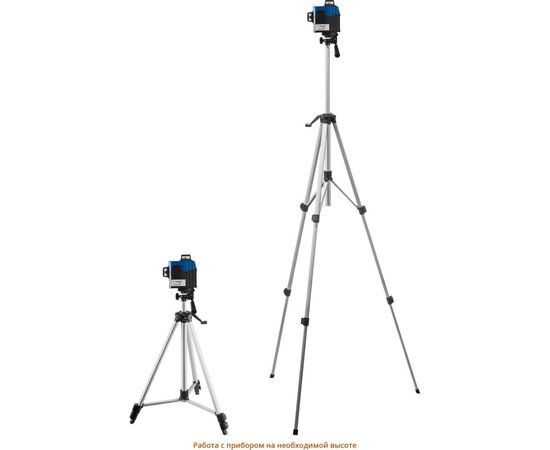 Линейный лазерный нивелир ЗУБР Крест-2D 34907-2 – изображение 4