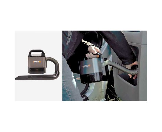 Аккумуляторный пылесос WORX 20В, 2Ач х1, ЗУ, коробка WX030 – изображение 3