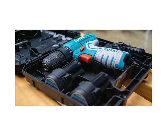 Аккумуляторная ударная дрель-шуруповерт TOTAL Li-ion TIDLI1232 – изображение 9