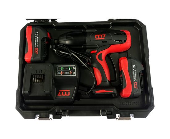 Аккумуляторный ударный гайковерт MIGHTY SEVEN 1/2"", 1220 Нм, 18В DW-18502 – изображение 9