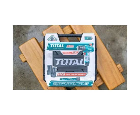 Аккумуляторная ударная дрель-шуруповерт TOTAL Li-ion TIDLI1232 – изображение 10