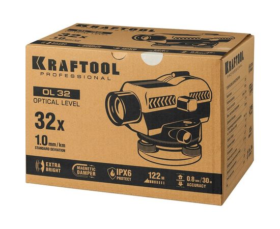 Оптический нивелир KRAFTOOL OL-32 34520 – изображение 5