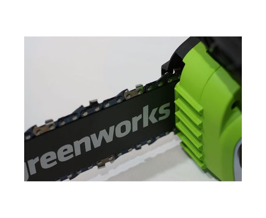 Цепная аккумуляторная пила GreenWorks G24CS25K4 24 В, 4 А*ч 2007707UB – изображение 11