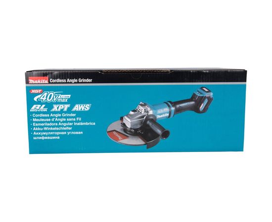 Аккумуляторная угловая шлифовальная машина Makita Makita XGT BL 40В, 230 мм, GA038GZ – изображение 18