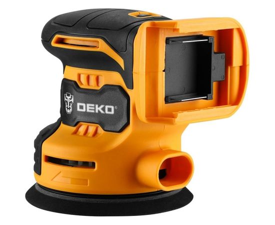 Эксцентриковая аккумуляторная шлифмашина DEKO DKCG20-125, 20В, 1х2.0Ач 063-4022 – изображение 2