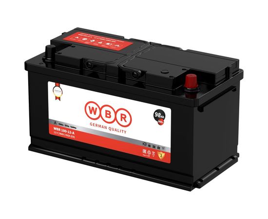 Автомобильный аккумулятор WBR (Стартерный) 100-12-A – изображение 2