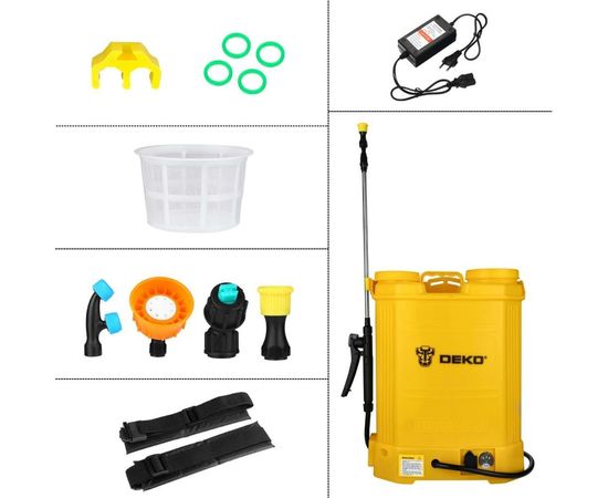 Садовый аккумуляторный опрыскиватель DEKO DKSP10 16 л 065-0954 – изображение 2