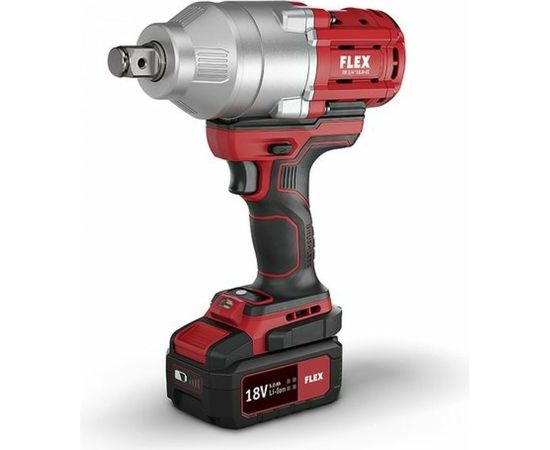 Двухскоростной аккумуляторный ударный гайковерт FLEX IW 3/4 18.0-EC/5.0 Set 492647 – изображение 2