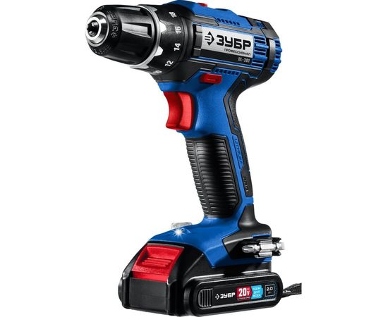 Дрель-шуруповерт ЗУБР Профессионал DL-201-22 – изображение 2