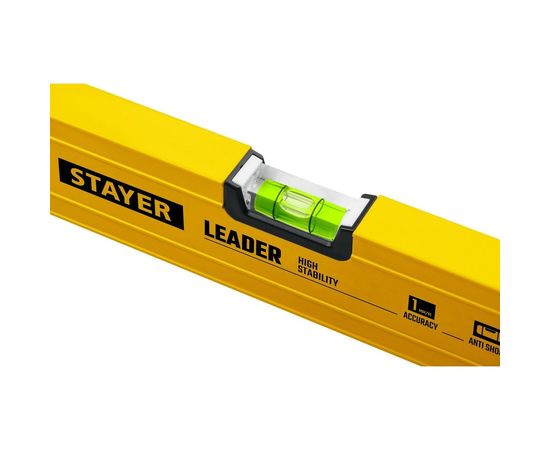Уровень STAYER Leader 1000 мм строительный фрезерованный 3466-100_z01 – изображение 2